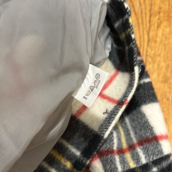 FA GE kids boutique girl toddler circle button down coat peacoat nova check - Picture 5 of 6